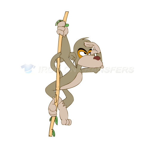 Monkey Iron-on Stickers (Heat Transfers)NO.8618
